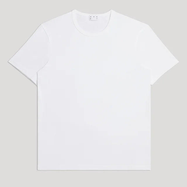 Crew Neck T-Shirt: White